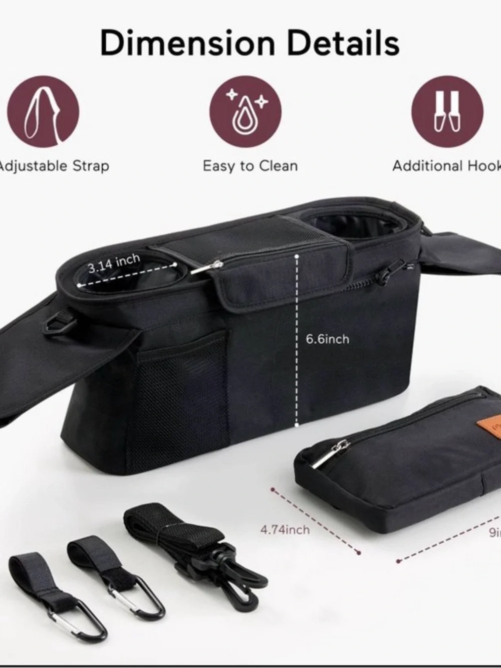 Momcozy Stroller Organizer Handbag